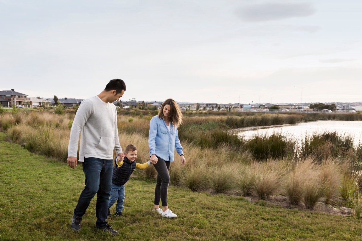 Family at Clyde North