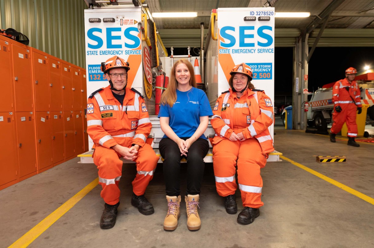 South East Water donated a trailer for SES Hastings,  to assist with emergency services.